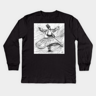 INK SUFIS .2 Kids Long Sleeve T-Shirt